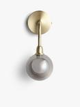 John Lewis Huxley Wall Light, Antique Brass