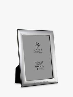 Carrs 2020 Sloane Photo Frame, Sterling Silver, 