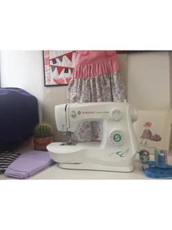 Singer Mate Sewing Machine Model 3337, White - view 2, White