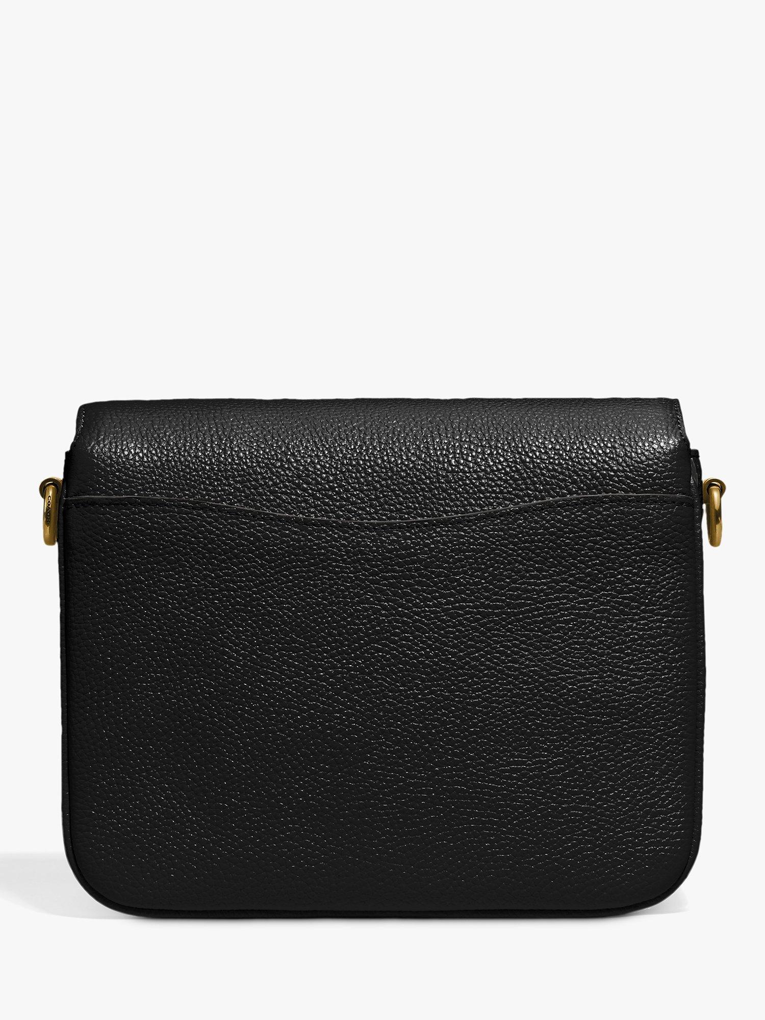 Product image 2 of 5, which shows Coach Cassie 19 Leather Cross Body Bag, Black