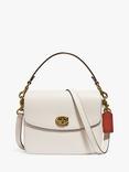 Coach Cassie 19 Leather Cross Body Bag, Chalk