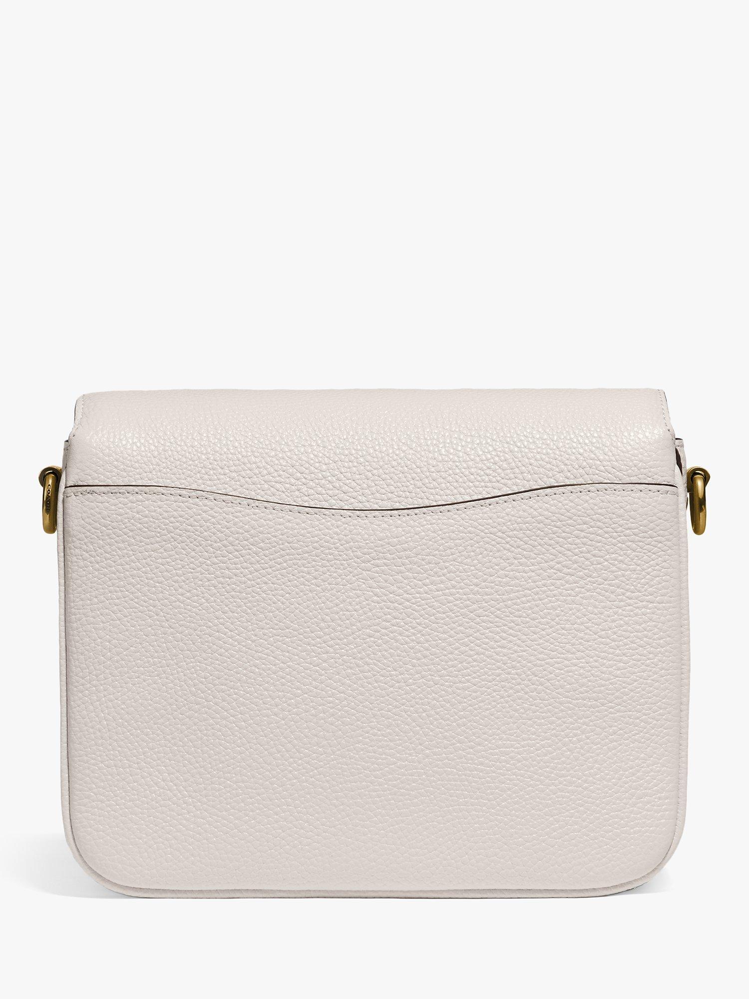 Product image 3 of 6, which shows Coach Cassie 19 Leather Cross Body Bag, Chalk