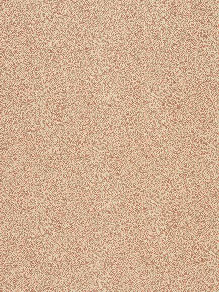 Morris & Co. Lily Leaf Furnishing Fabric, Red
