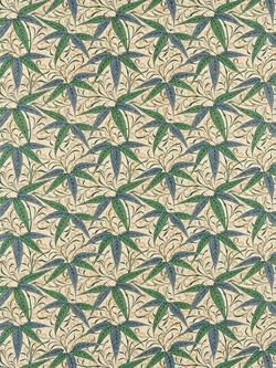 Morris & Co. Bamboo Furnishing Fabric, Thyme/Artichoke