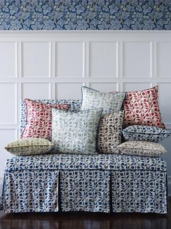 Morris & Co. Rosehip Furnishing Fabric - view 2, Thyme
