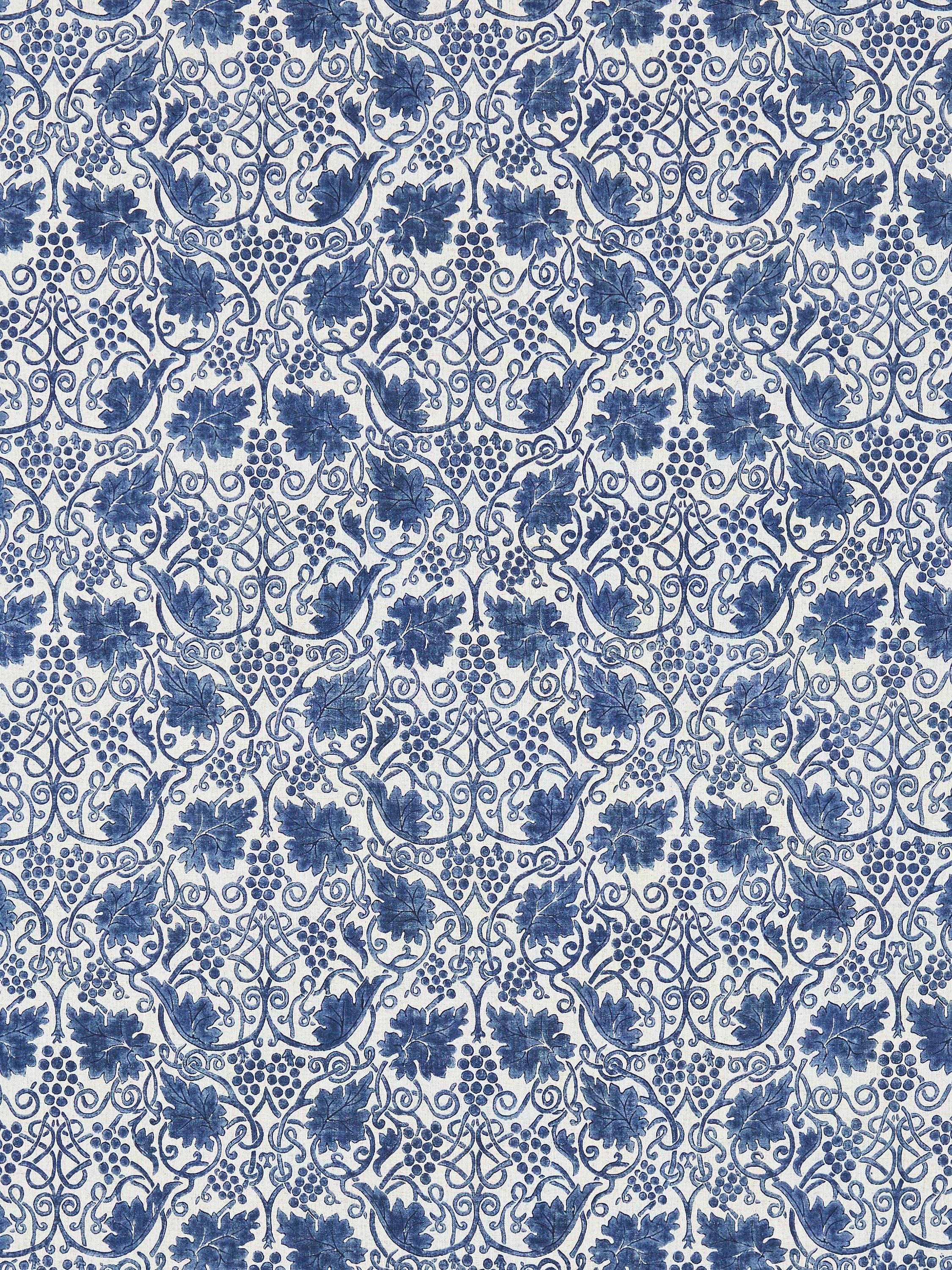 Morris & Co. Grapevine Furnishing Fabric, Indigo
