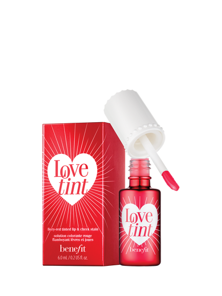 Benefit Lovetint Tinted Lip & Cheek Stain, Fiery Red, Firey Red