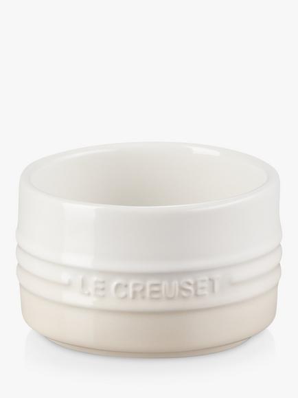 Le Creuset Stoneware Stackable Ramekin, 8cm, Meringue