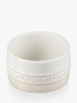 Le Creuset Stoneware Stackable Ramekin, 8cm - view 2, Meringue