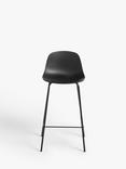 John Lewis Whitby Bar Stool, Set of 2, Black