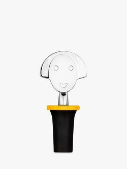 Alessi Anna Bottle Stop 2, Black