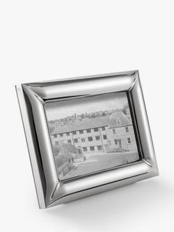 Robert Welch Barrow Photo Frame, 4 x 6" (10 x 15cm) - view 2, Silver