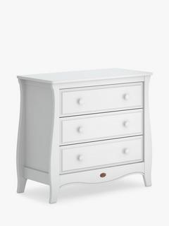 Boori Sleigh 3 Drawer Chest, White