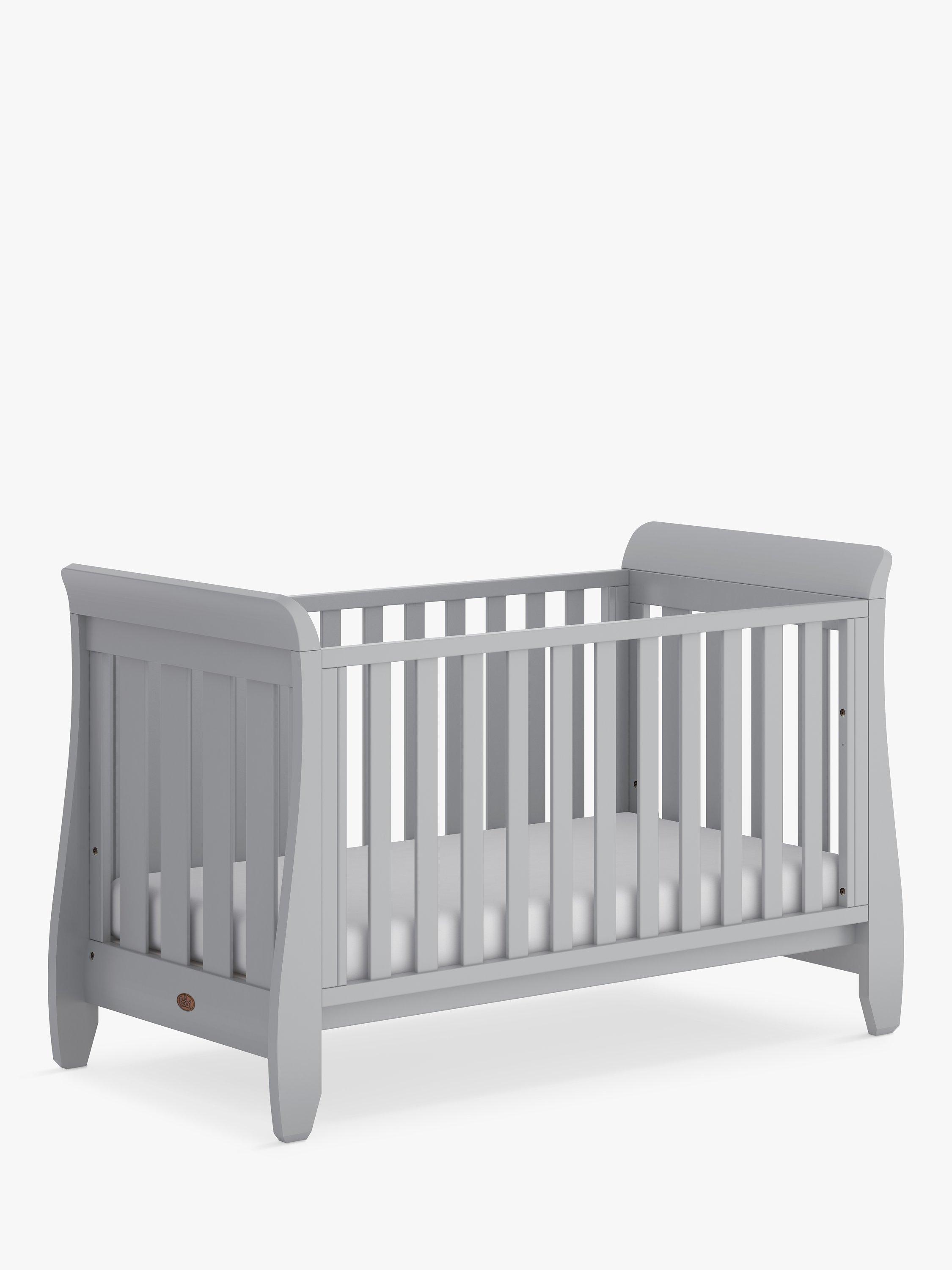 Boori Sleigh Urbane Cotbed Pebble