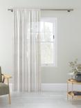 John Lewis Fine Stripe Voile Fabric, Natural