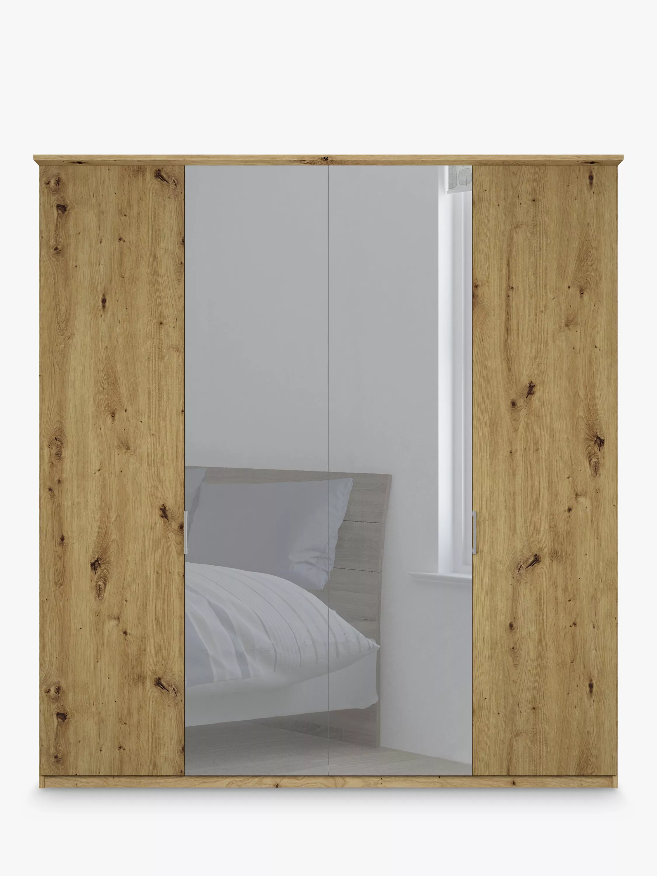 Bianco Oak/Mirror 