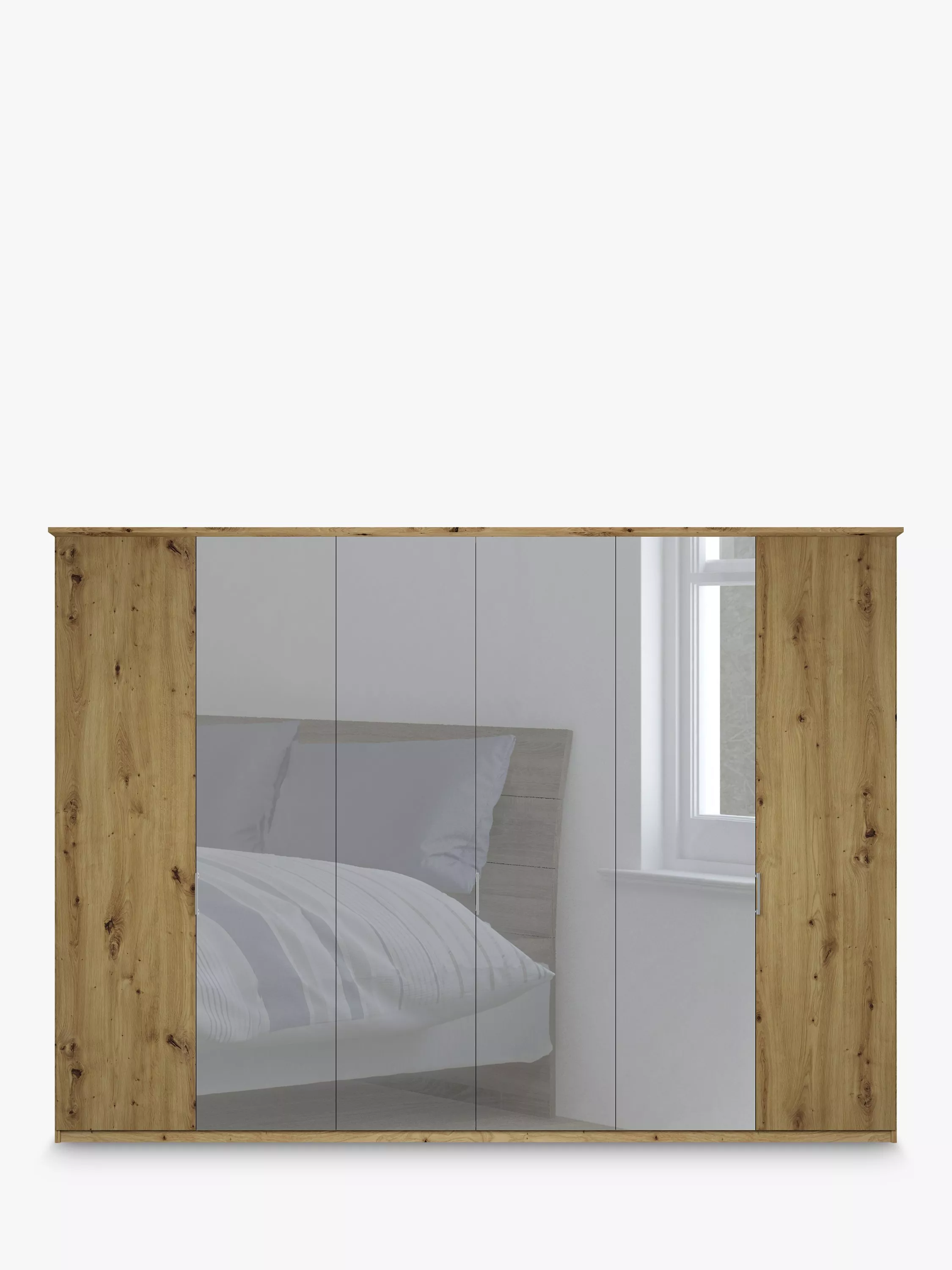 Bianco Oak/Mirror 
