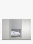 John Lewis Marlow 300cm Mirrored Sliding Door Wardrobe