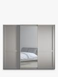 John Lewis Marlow 250cm Mirrored Sliding Door Wardrobe