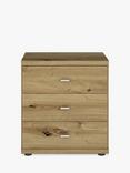 John Lewis Elstra 3 Drawer Bedside Table