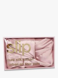 Slip® Pure Silk Turban - view 2, Pink