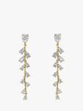 Ivory & Co. Willow Drop Earrings, Gold