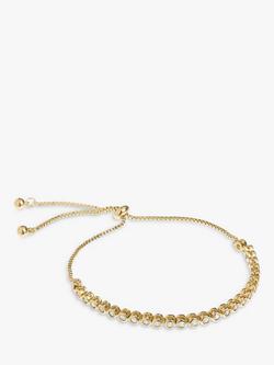 Ivory & Co. Tivoli Tennis Chain Bracelet, Gold, Gold
