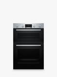 Bosch Series 2 MHA133BR0B Built In Electric Double Oven, Black