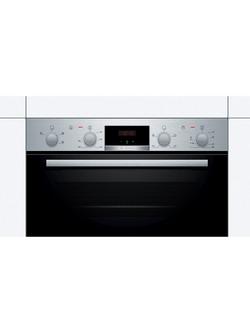 Bosch Series 2 MHA133BR0B Built In Electric Double Oven, Stainless steel - view 2, Stainless Steel