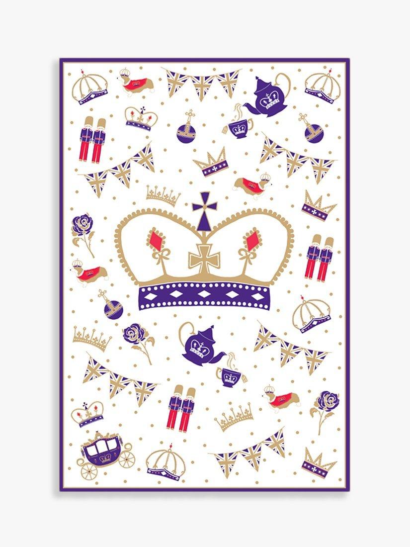Milly Green Royal Recycled Cotton Tea Towel