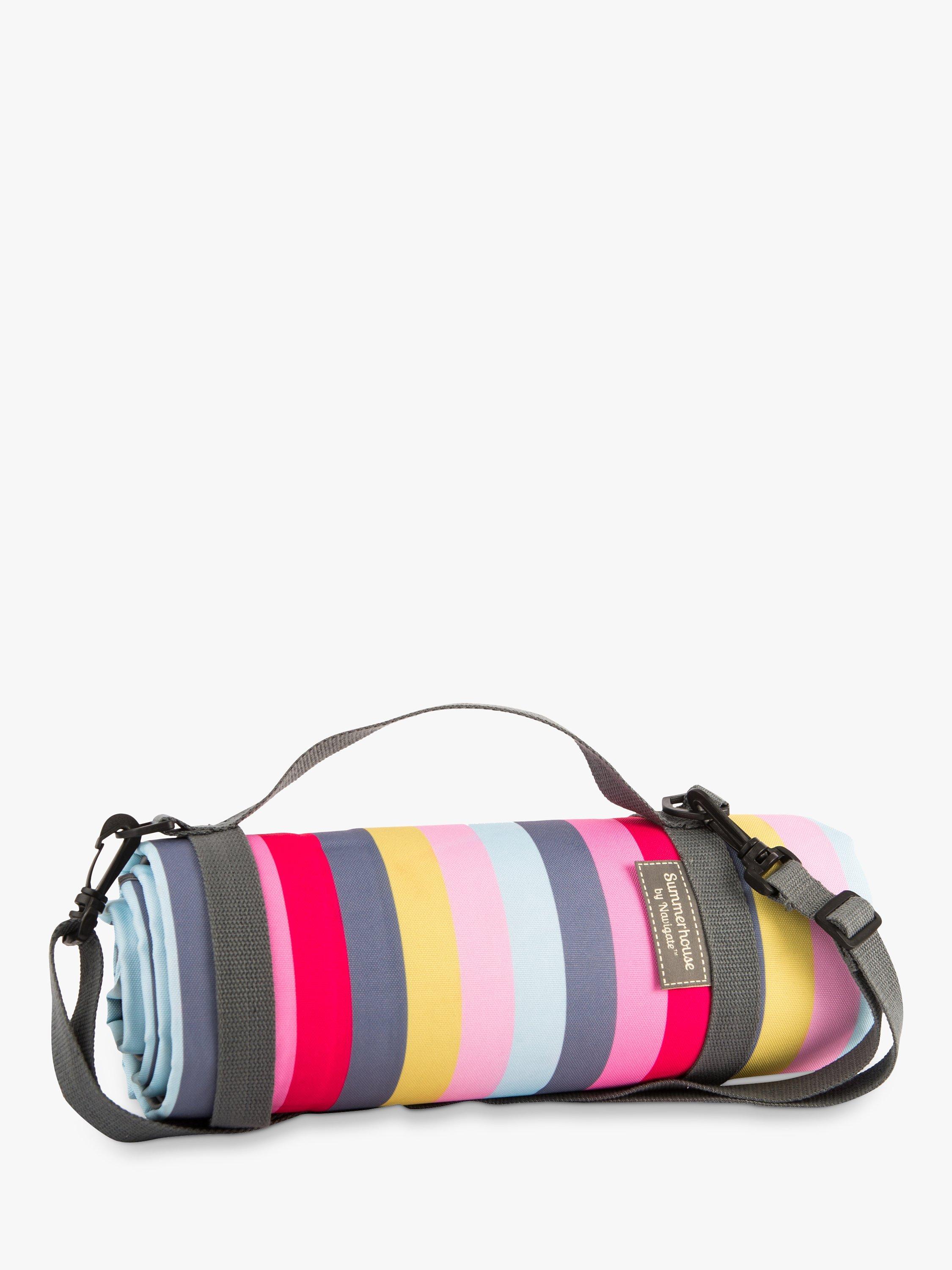 Navigate Gardenia Striped Picnic Rug, Multi