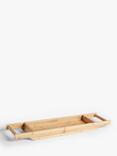 John Lewis ANYDAY Bamboo Bath Rack