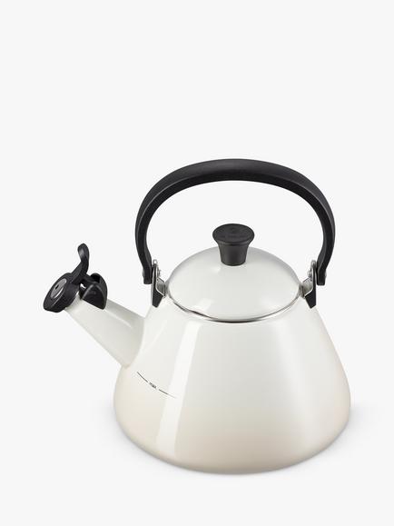 Le Creuset Kone Stovetop Kettle, 1.6L - view 2, Meringue