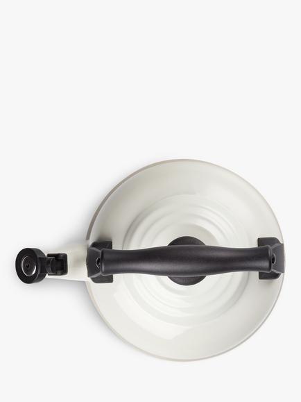 Le Creuset Traditional Stovetop Whistling Kettle, 2.1L - view 2, Meringue