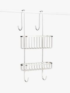 John Lewis Two-Tier Hanging Shower Basket