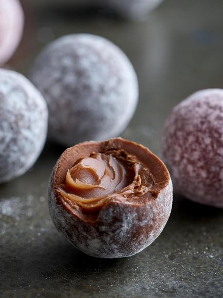 Hotel Chocolat  Pink & Classic Champagne Truffle Tins, 200g - view 2, 