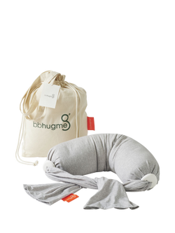 bbhugme Nursing Pillow, Grey, Grey