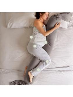 bbhugme Pregnancy Pillow, Stone - view 2, Stone