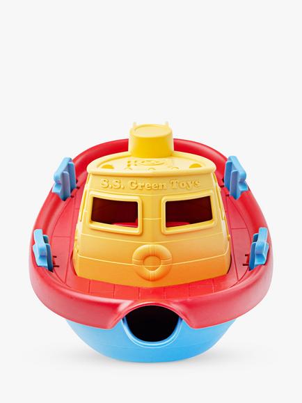 Green Toys Bathtime Tugboat - view 2, 