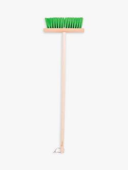 Bigjigs Toys Children's Garden Broom, Green