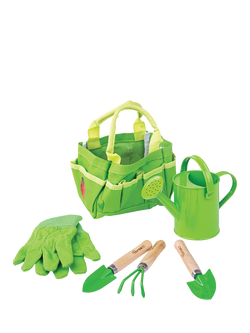 Bigjigs Toys Children's Garden Tool Bag, 