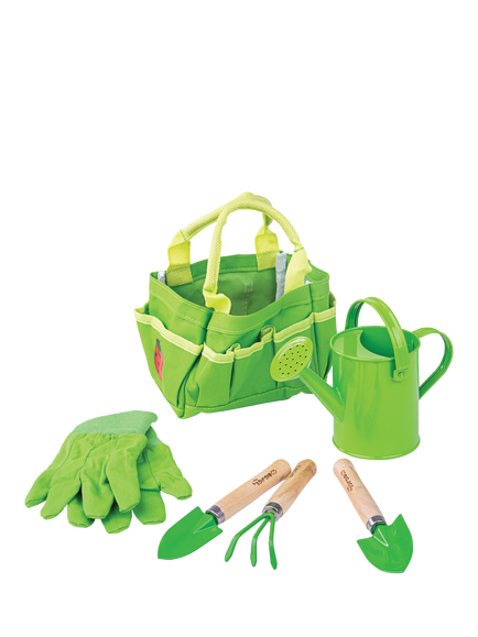 Bigjigs Toys Children's Garden Tool Bag, 