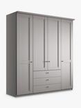 John Lewis Marlow 200cm Hinged Door Wardrobe with 3 Drawers