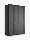 John Lewis Marlow 150cm Hinged Door Wardrobe with 3 Drawers