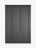 John Lewis Marlow 150cm Hinged Door Wardrobe with 3 Drawers