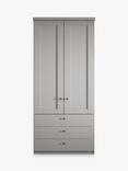 John Lewis Marlow 100cm Hinged Wardrobe with 3 Drawers