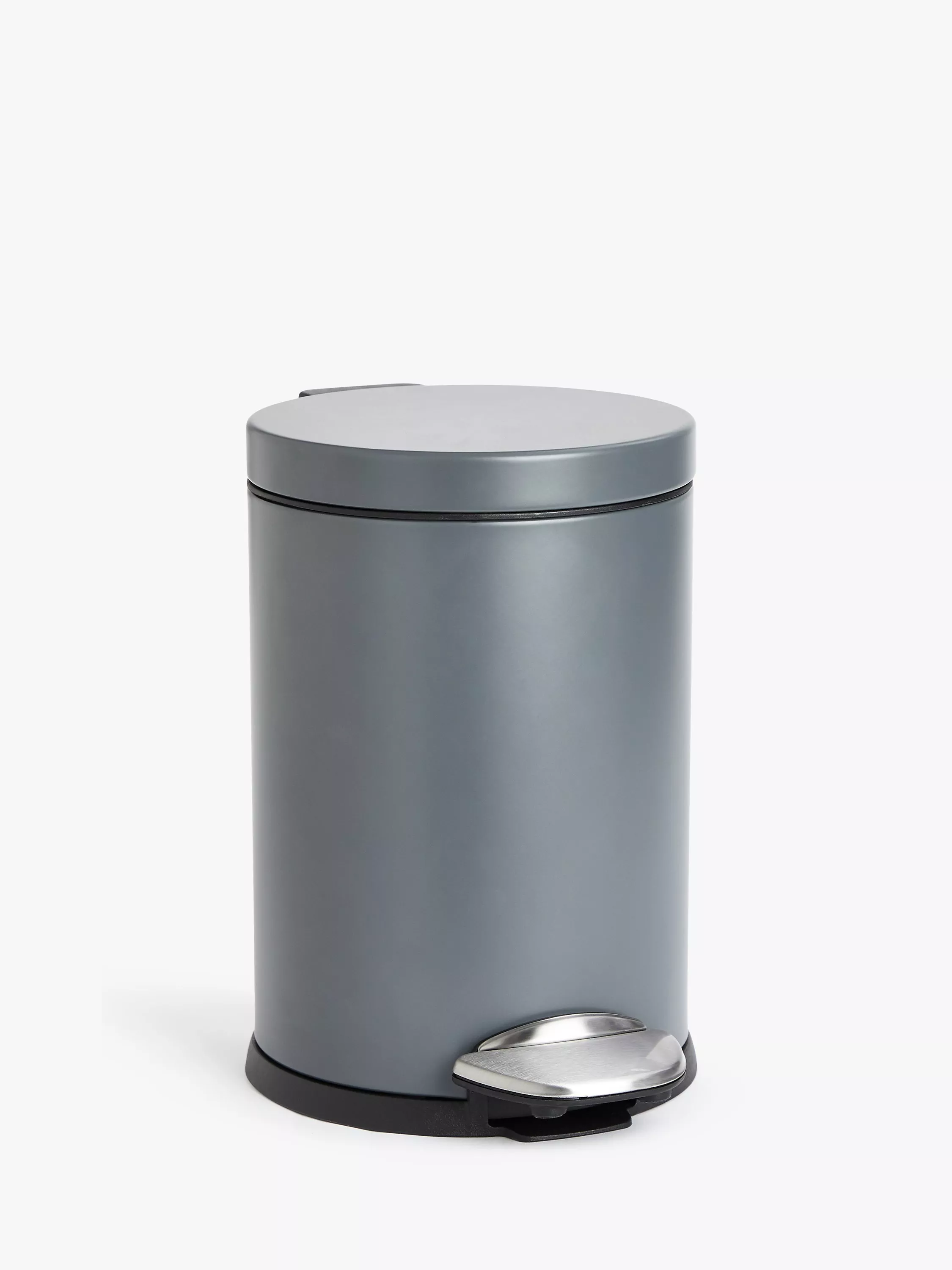 John Lewis Soft Close Bathroom Pedal Bin, 3L