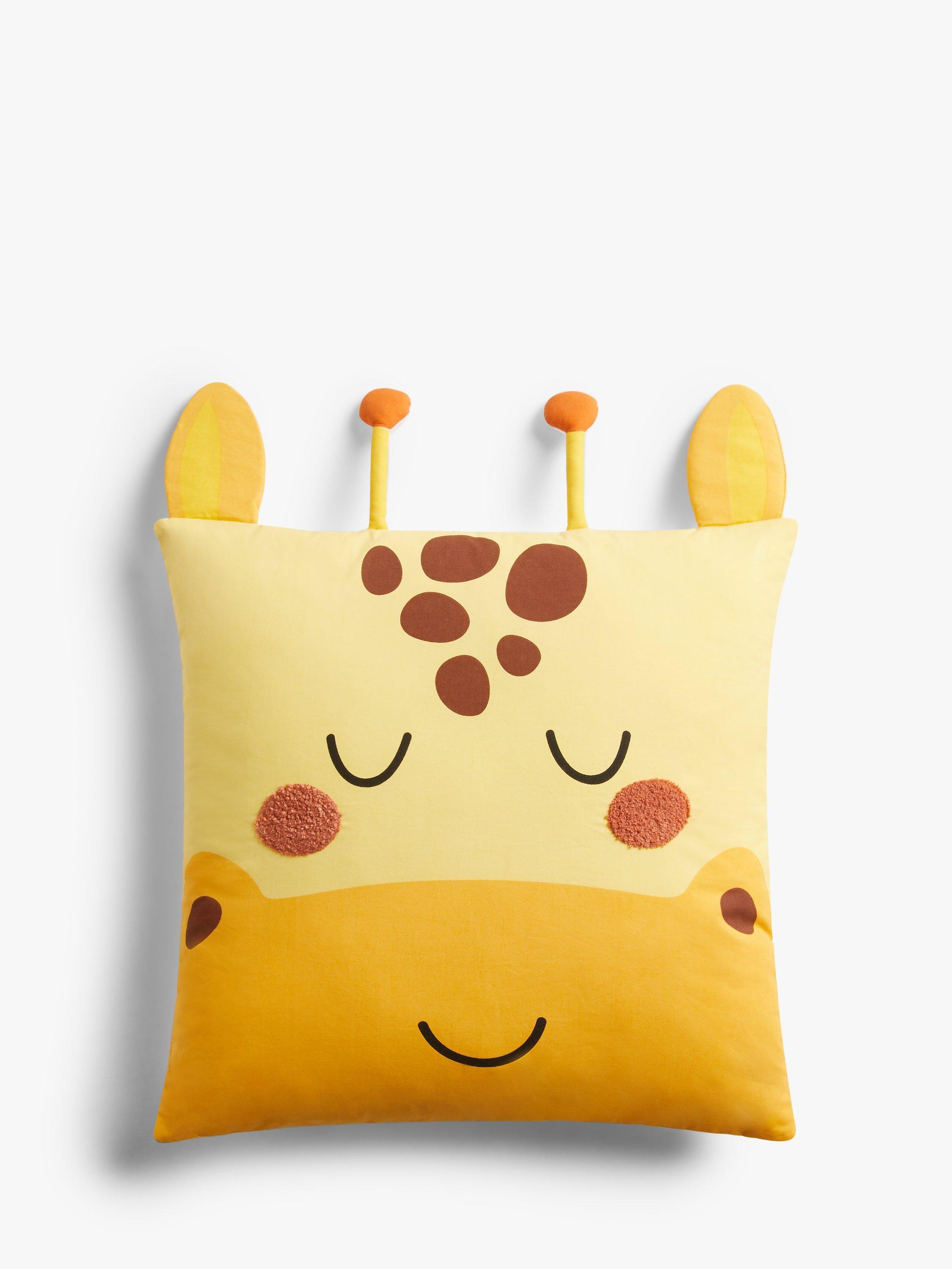 John Lewis Giraffe Cushion, Multi