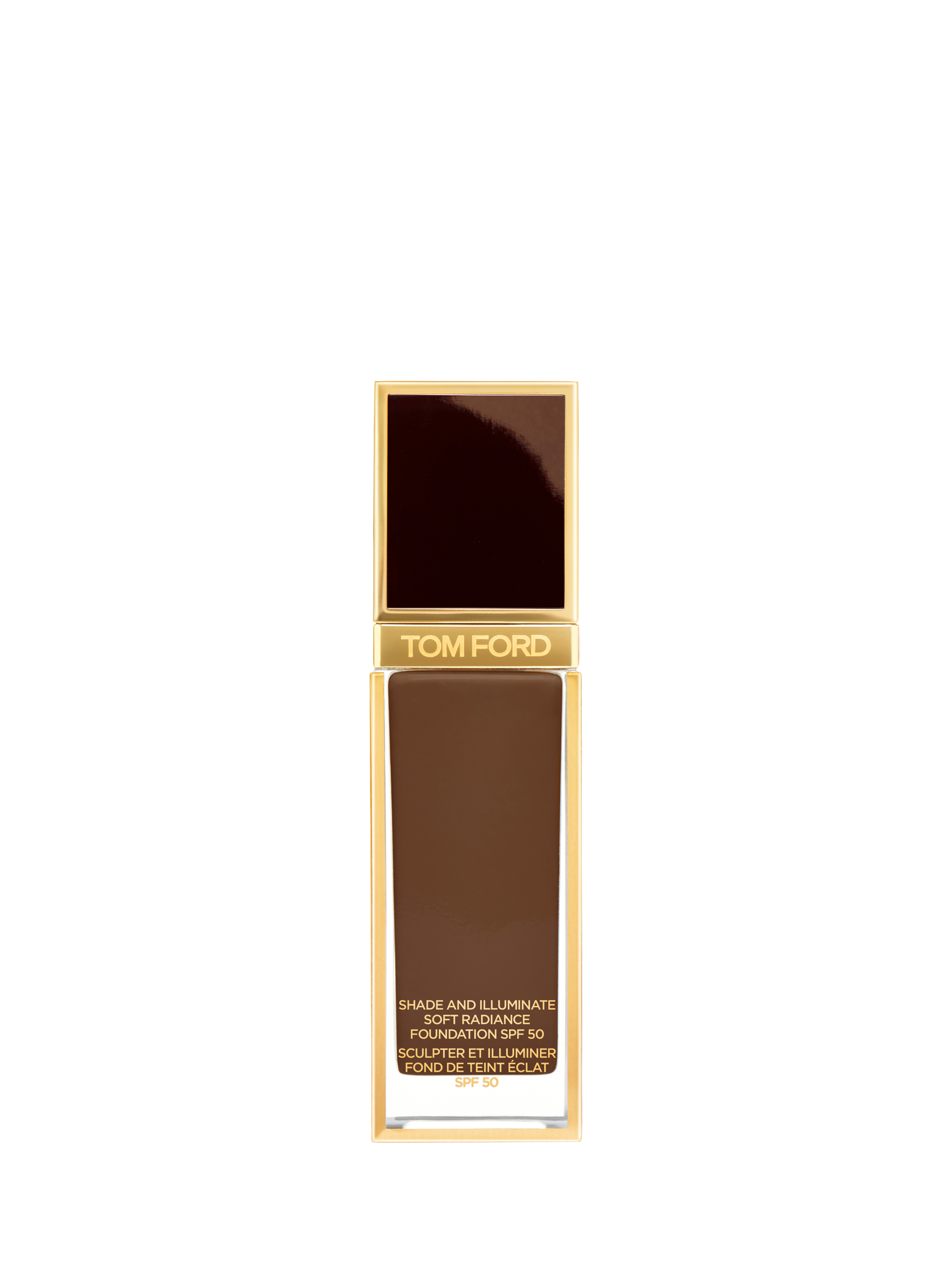 Product image 1 of 3, which shows TOM FORD Shade & Illuminate Soft Radiance Foundation SPF 50, 13.0 Espresso