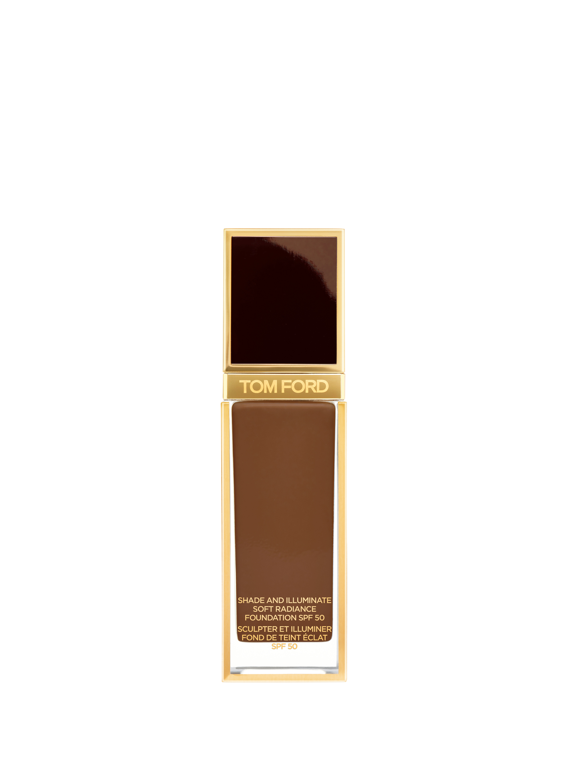 Product image 1 of 3, which shows TOM FORD Shade & Illuminate Soft Radiance Foundation SPF 50, 12.5 Walnut